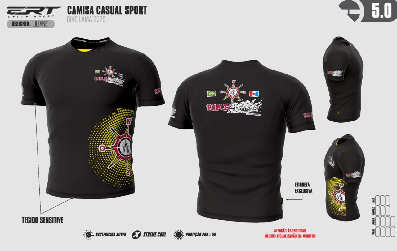 Camisa Bike Lama Sport