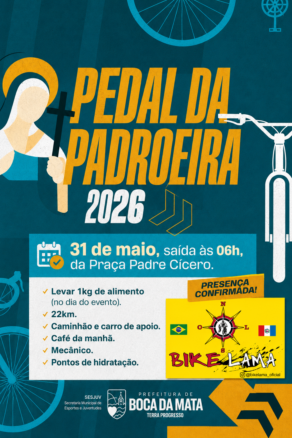 Pedal da Padroeira - Boca da Mata