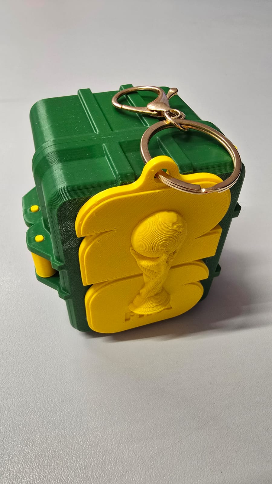 Caixinha de proteção para figurinhas da copa 2026